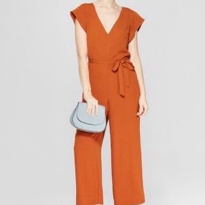 Target A New Day burnt orange rust jumpsuit